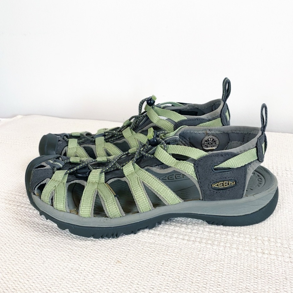 Keen Womens Whisper Sport Sandals Mint Green size 8